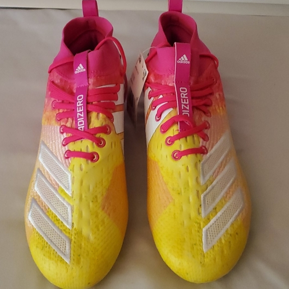 adizero 8.0 pink and yellow